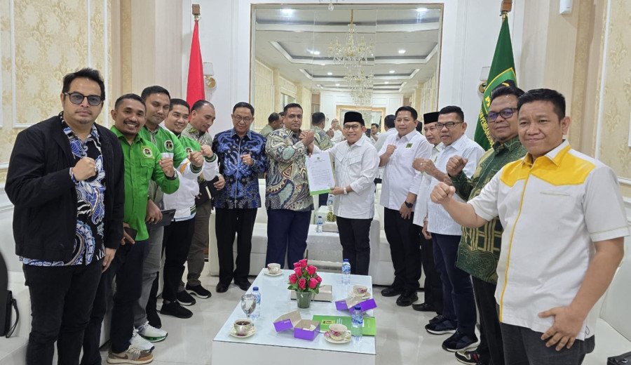 DPP PPP Resmi Dukung Nasir - Wardan di Pilgubri 2024