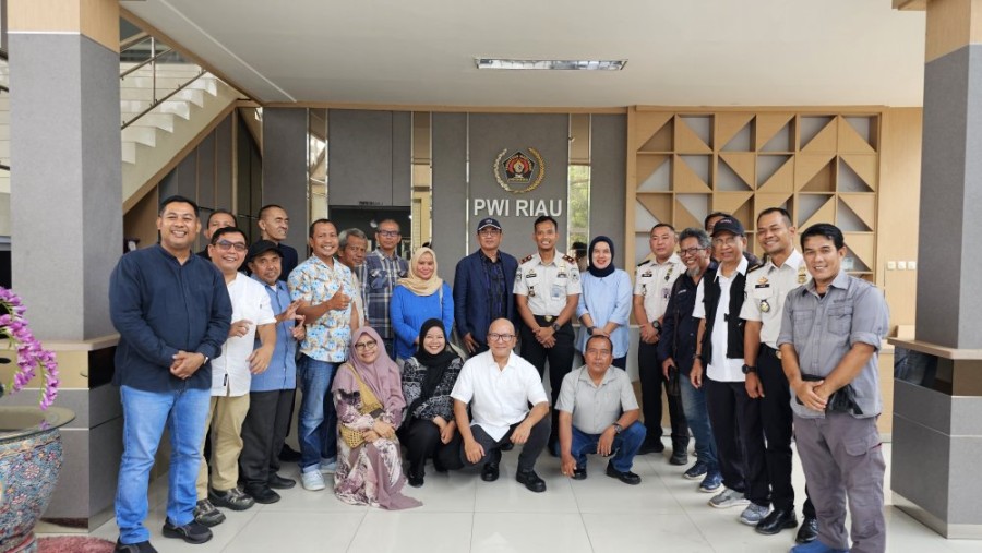 Imigrasi Siak Perkuat Publikasi Lewat Silaturahmi ke PWI Riau
