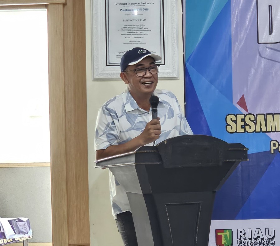 Ketua PWI Riau Buka Kejuaraan Tenis Meja & Domino:Pengurus, Anggota dan Mitra harus Kompak