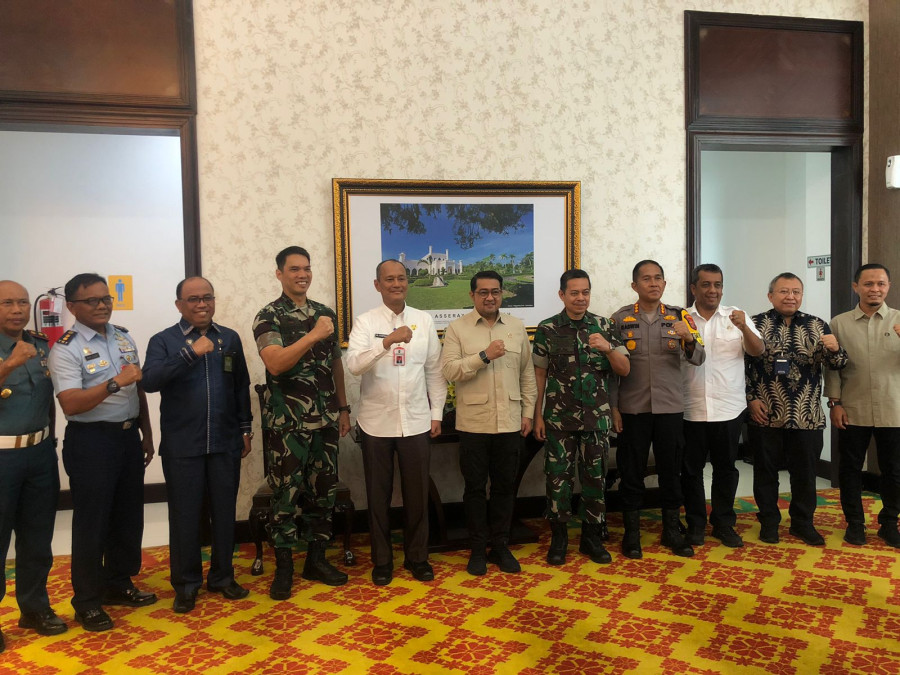 Kunker, Agung Nugroho Sambut Kedatangan Menekraf Teuku Riefky Harsya