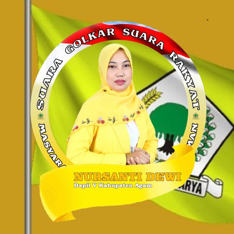 Wanita Cantik Kader Golkar Ini Siap Berlaga pada Pemilu 2024 di Dapil 5 Agam