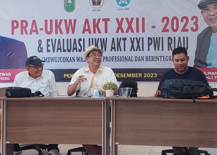 Panitia Matangkan Persiapan Pelantikan Pengurus PWI Riau 2023-2028