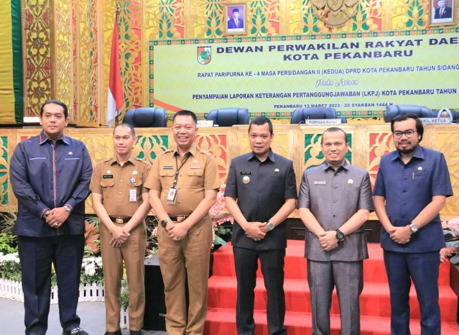 DPRD Pekanbaru Gelar Rapat Paripurna LKPj Kepala Daerah Pekanbaru