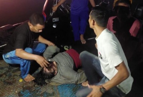 Petugas Polair Gagalkan Aksi Bunuh Diri Wanita di Jembatan Siak III