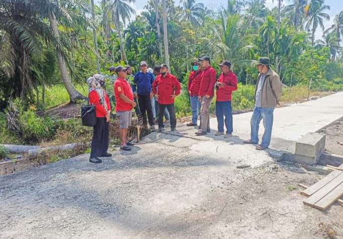 Kadis PUPR Meranti Lakukan Monitoring ke Kecamatan Rangsang