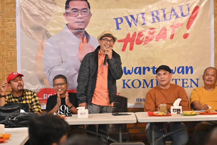 PWI Kabupaten/Kota di Riau Solid  dan Dukung Penuh Raja Isyam Azwar