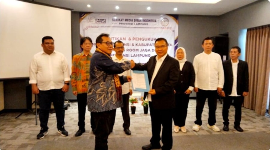 SMSI Perkuat Pengawasan Desa Lewat Pokja Newsroom di Lampung