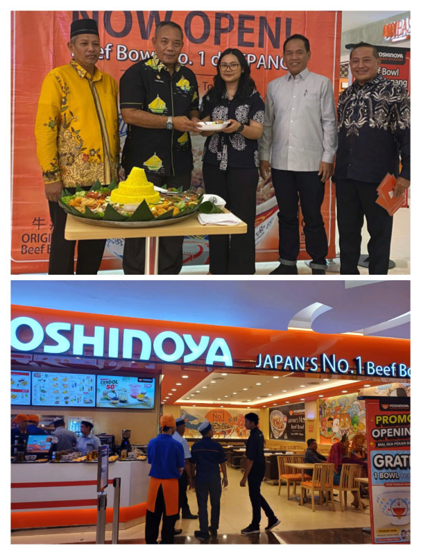 YOSHINOYA Restoran Beef Bowl Nomor Satu di Jepang Kini Hadir di Pekanbaru