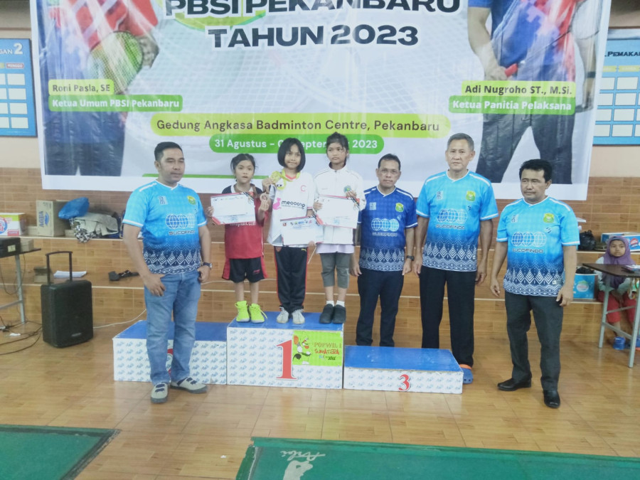 Kejuaraan Kota PBSI Pekanbaru Motivasi Atlet untuk Berprestasi