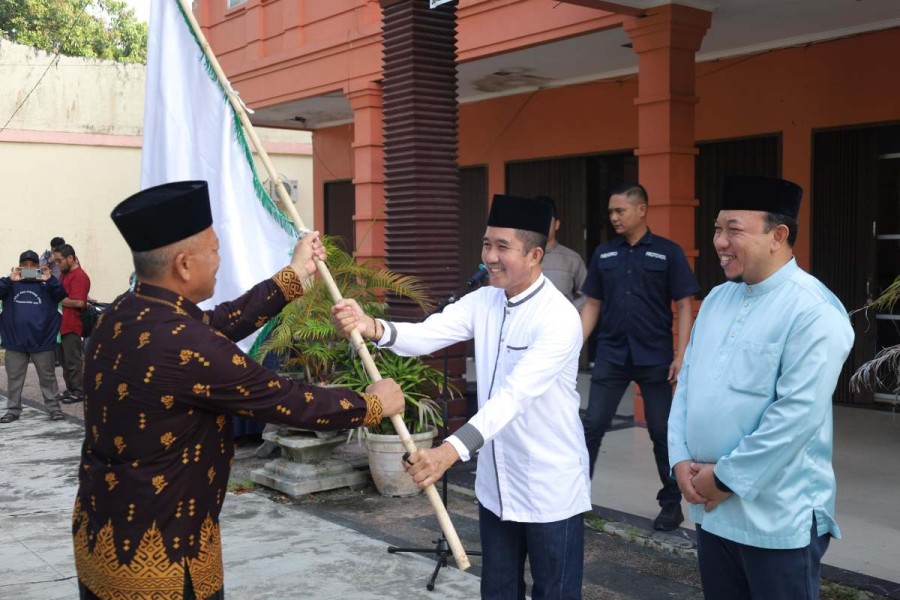 Dilepas Pj Sekda, Kafilah Siak Berangkat ke MTQ ke-43 Provinsi Riau