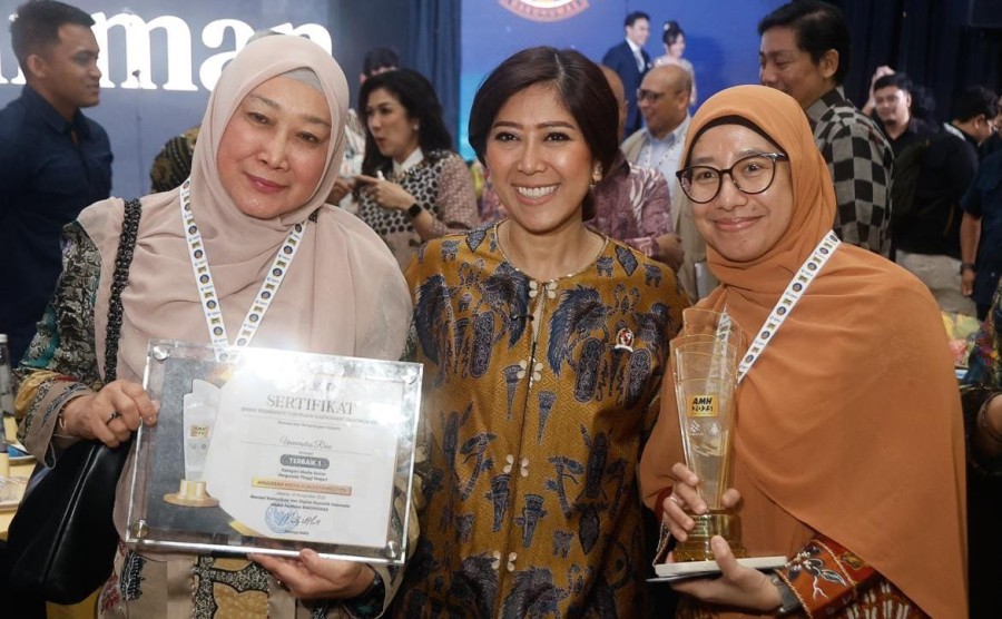 Unri Terbaik Nasional dalam Pengelolaan Platform Digital Humas 2025