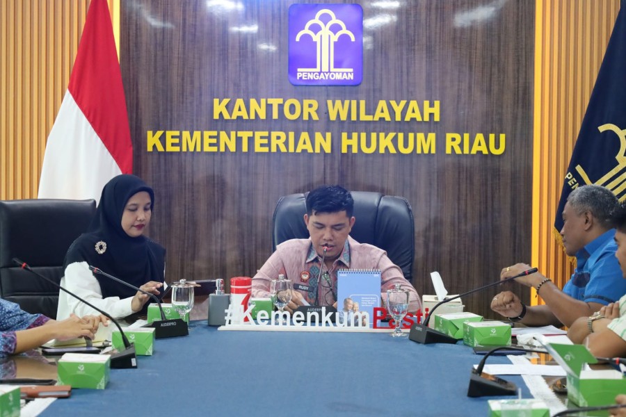 Kemenkum Riau Kawal Penyesuaian Regulasi Desa di Rohil