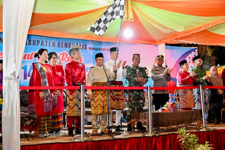 Semarak Pawai Takbir Idul Adha 1446 H Warnai Malam Bengkalis