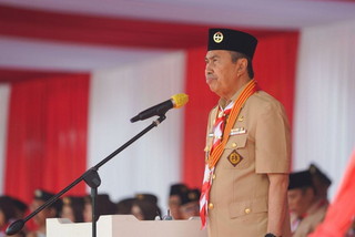 Gubri Ajak Anak Pramuka Riau Jadi Pemersatu Bangsa di Tahun Politik
