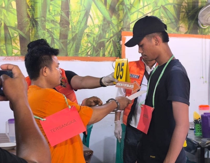 Pembunuhan Karyawan Rumah Makan di Pekanbaru Dipicu Foto Mesra Istri Pelaku