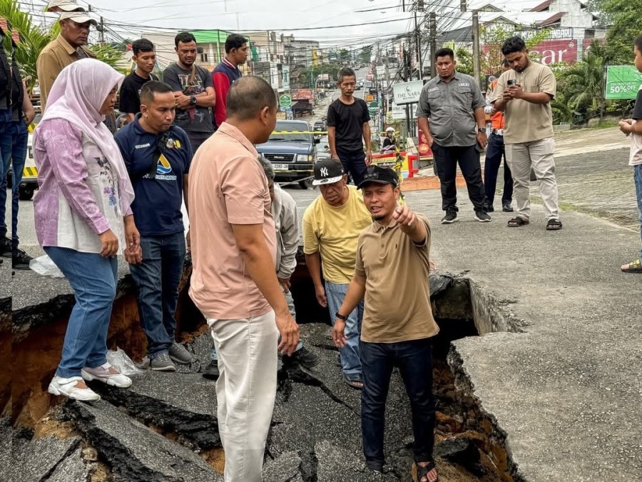 Instruksikan Perbaikan Jalan Lobak, Walikota Minta Polresta Lakukan Rekayasa Lalin