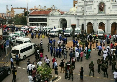 Teror Bom Gereja-Hotel Sri Lanka, 138 Tewas dan 400 Orang Luka-luka