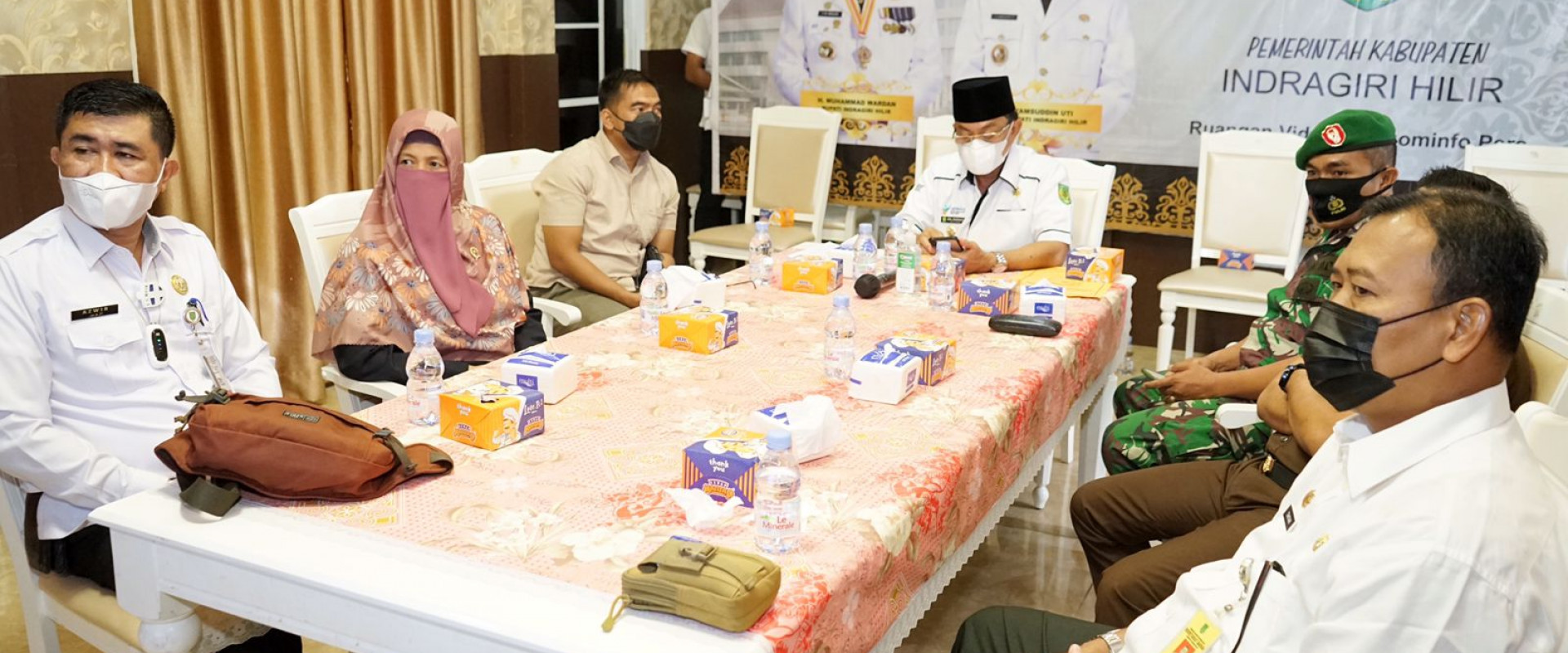 Bupati Inhil HM.Wardan Hadiri Diskusi Panel Bersama BNN,KPK,dan BNPT