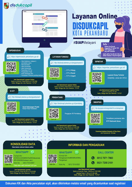 Disdukcapil Pekanbaru Targetkan 25 Persen Warga Registrasi IKD Tahun Ini