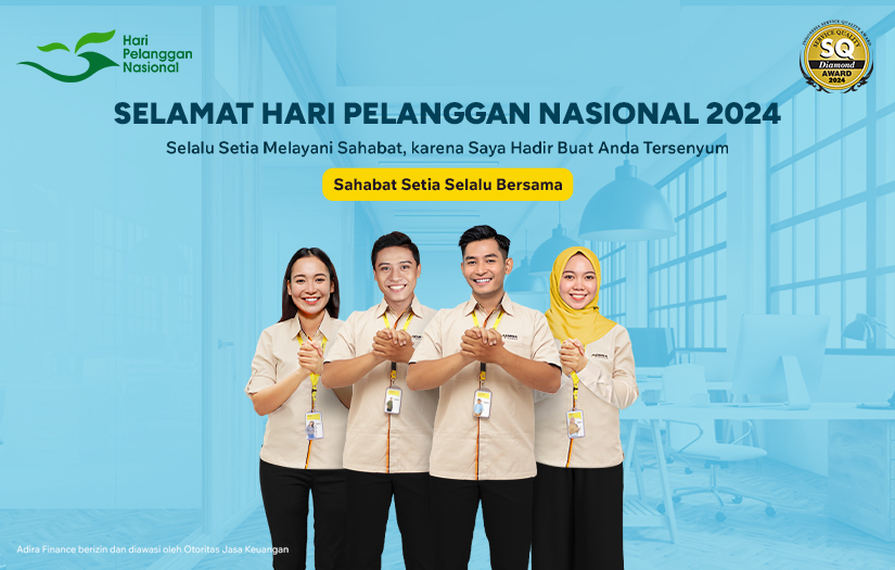 Apresiasi Pelanggan, Adira Finance Menyapa Sahabat pada Harpelnas 2024