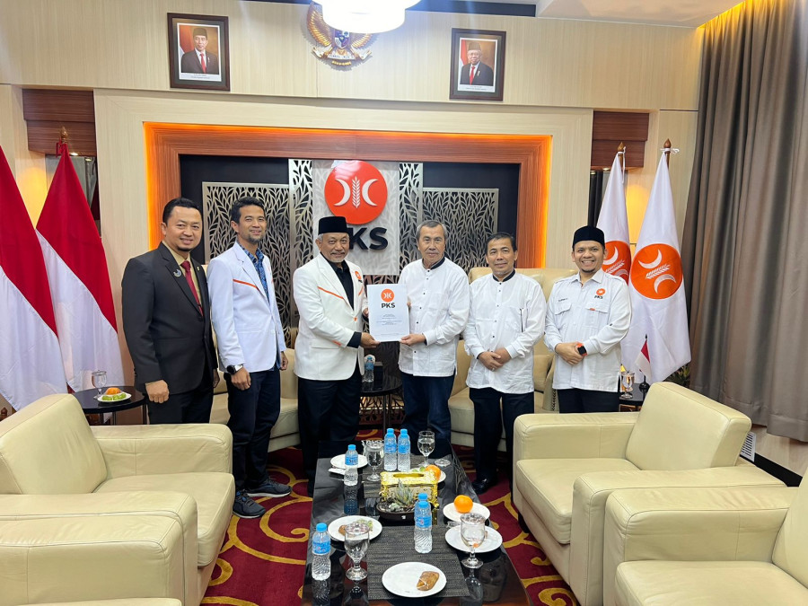 PKS Resmi Umumkan Dukung Syamsuar - Mawardi Saleh di Pilgubri