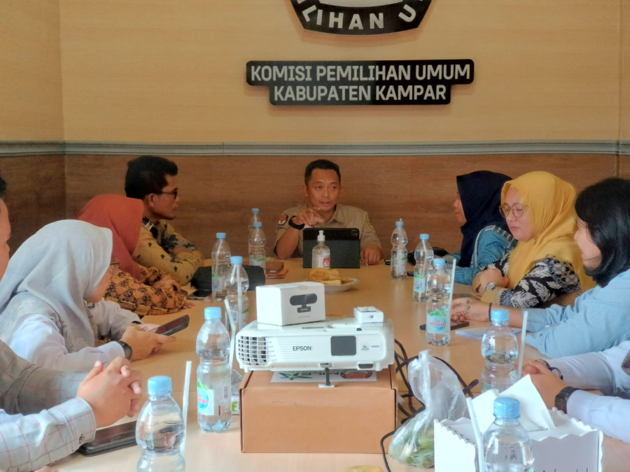 KPU Kampar dan Pekanbaru Bakal  Coklit Bersama di Wilayah Perbatasan