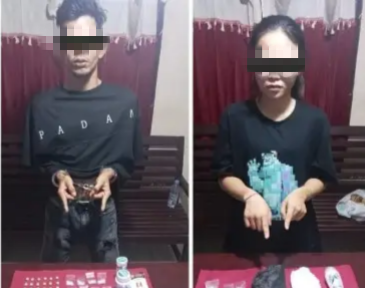 Asyik Edarkan Sabu dan Ekstasi, Pasangan Kekasih Ditangkap di Jondul Pekanbaru