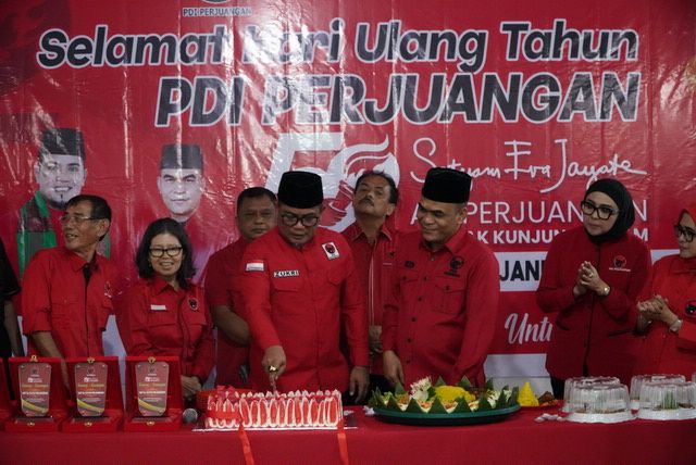 DPD PDI Perjuangan Riau Gelar Acara Meriahkan HUT ke-52