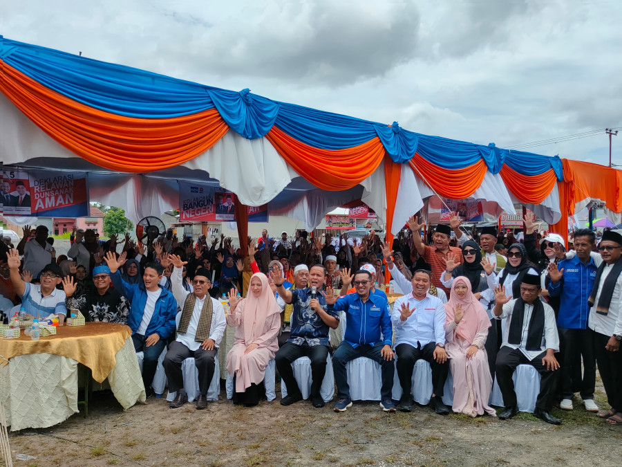 Deklarasi Dunsanak AMAn, Bupati Tanah Datar Puji Program Prioritas Paslon AMAn