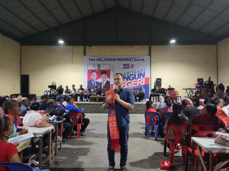 Ribuan Warga Palas Berharap Paslon AMAn Pimpin Pekanbaru
