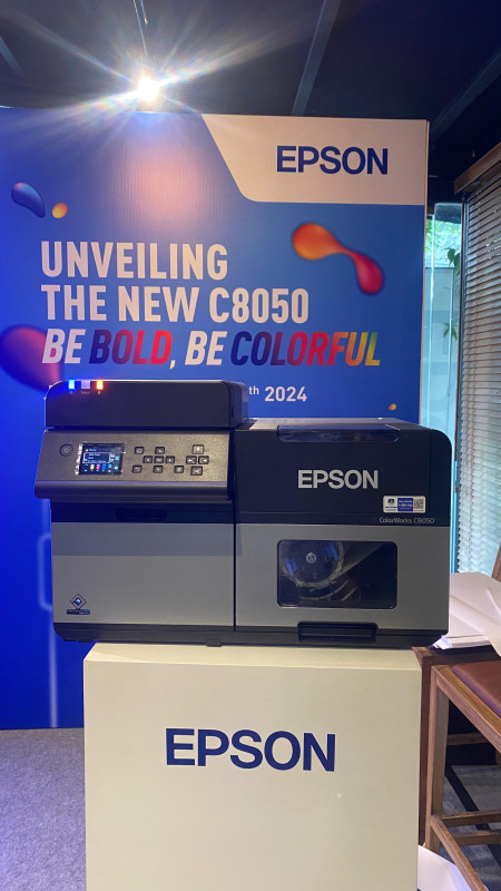 Epson Indonesia Luncurkan Printer Label Berwarna CW-C8050