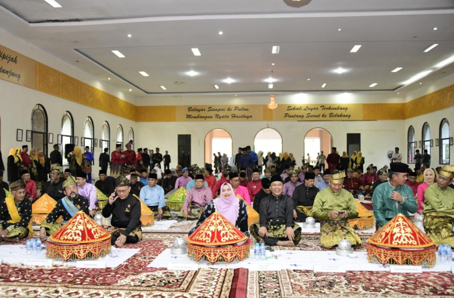 Peringati Hari Jadi ke - 511, Pemkab dan LAMR Bengkalis Gelar Kenduri Adat