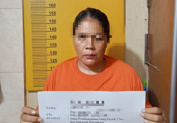 Modus Ajak Kencan, IRT di Pekanbaru Bawa Kabur Sepeda Motor Jukir