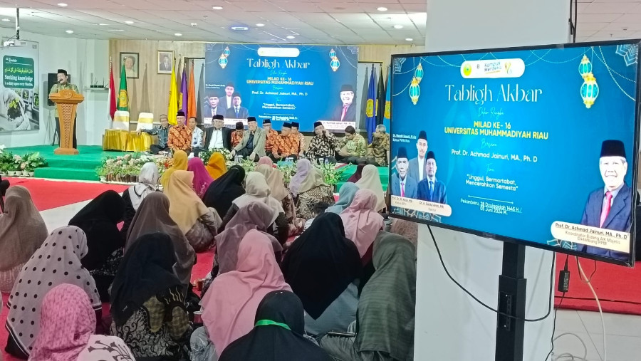 Rangkaian Milad ke-16, UMRI Gelar Tabligh Akbar