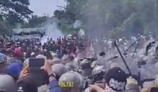 Warga Pulau Rempang Bentrok dengan Aparat, Sejumlah Orang Luka