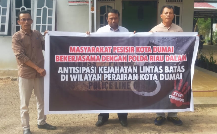 Masyarakat Dumai dan Dit Intelkam Polda Riau Berkolaborasi Berantas PMI