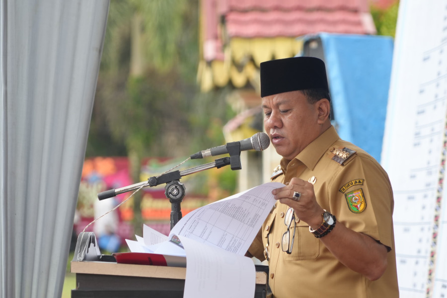 Hadiri Musrenbang di Singingi Hilir, Bupati Jaring Aspirasi dengan Dialog