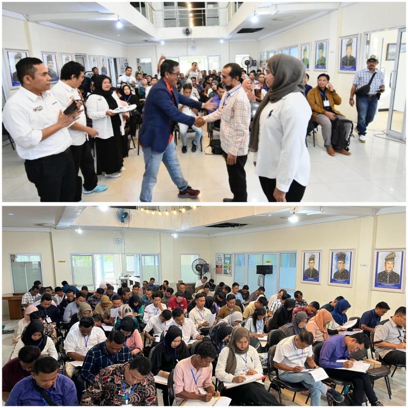 Test dan OKK Calon Anggota PWI Riau Diikuti 100 Wartawan, Raja Isyam : Saya Bangga, Ini Peserta Terbanyak