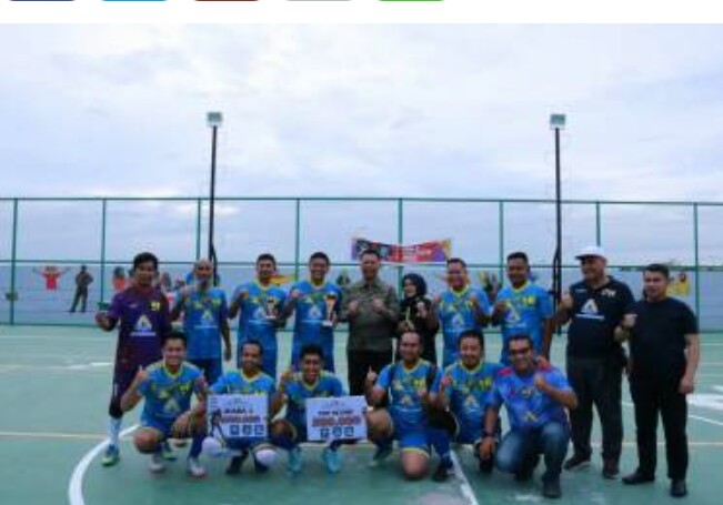 Ketua DPRD Pekanbaru Muhammad Hadiri Peresmian Sport Center Pekanbaru Sekaligus Pembukaan Turnamen Futsal dan Volly Piala Walikota Pekanbaru