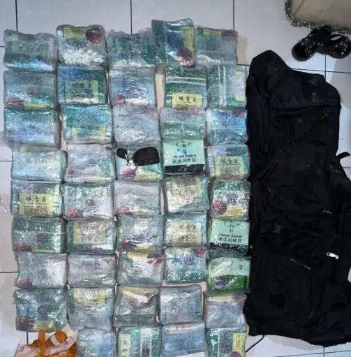Polda Riau Gagalkan Penyelundupan 44 Kg Sabu, Dua Kurir Dibekuk di Pekanbaru