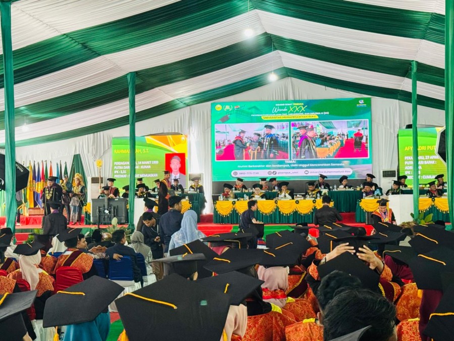Wisuda ke-30, UMRI Wisuda 11 Mahasiswa S2 Perdana