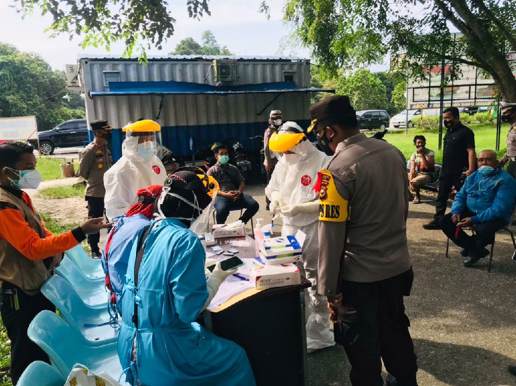 Pemudik dan Pendatang di Siak Wajib Swab