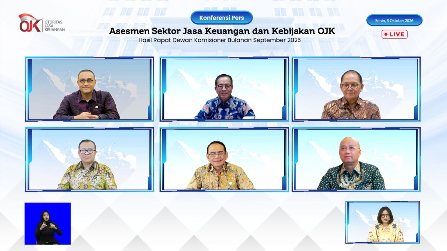 OJK Pastikan Sektor Jasa Keuangan Tetap Stabil di Tengah Tekanan Ekonomi Global