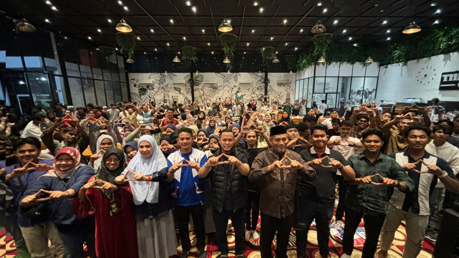 Barisan Kaum Milenial Merapat, Bapaslon AMAn Semakin Menyala