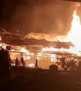 Dugaan Sementara, RSUD Puri Husada Terbakar Akibat Tabung Gas Oksigen Meledak