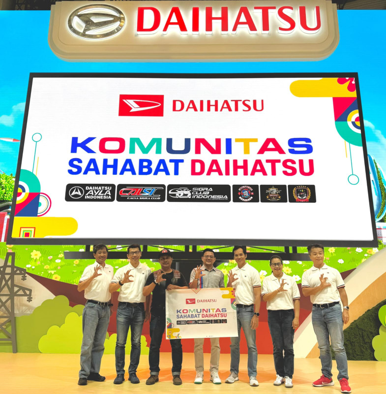 Daihatsu Apresiasi Pelanggan Lewat Komunitas Mobil dan Sepeda Motor di GIIAS 2024