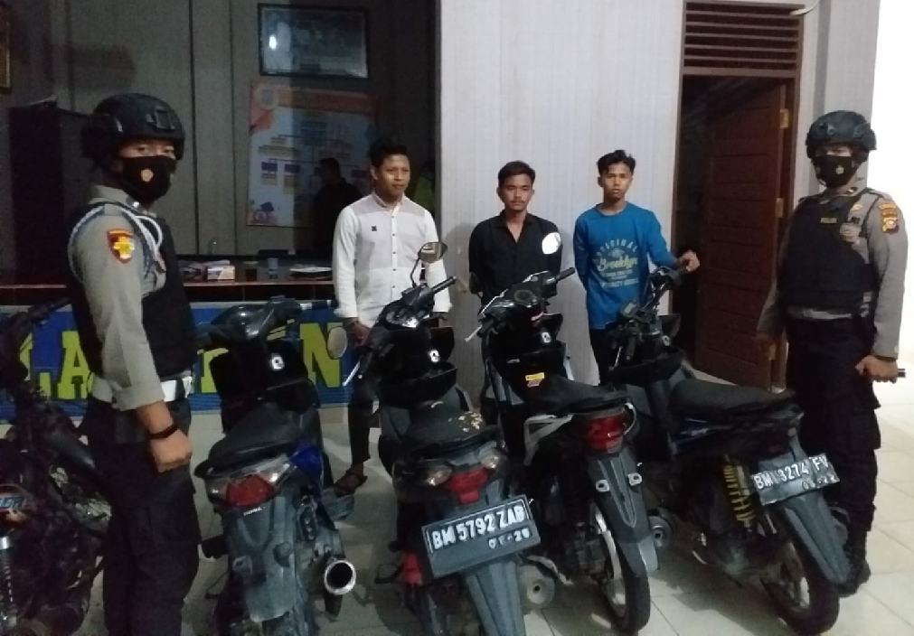 Meresahkan, Tim Tembak Amankan 6 Sepeda Motor di Lokasi Balap Liar