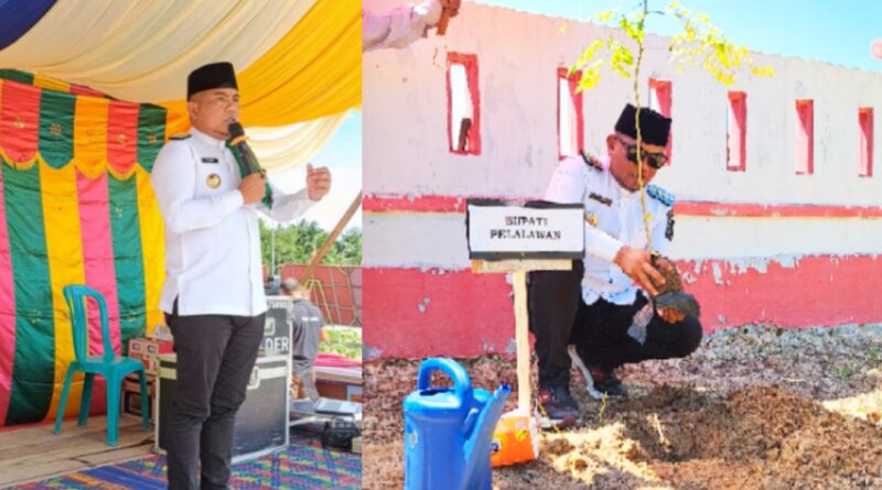 Hadiri Pelepasan Murid SDN 018, Bupati Zukri Sampaikan Program Prioritas