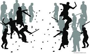 Mediasi Gagal, Bentrokan Pam Swakarsa Pecah di Rohul