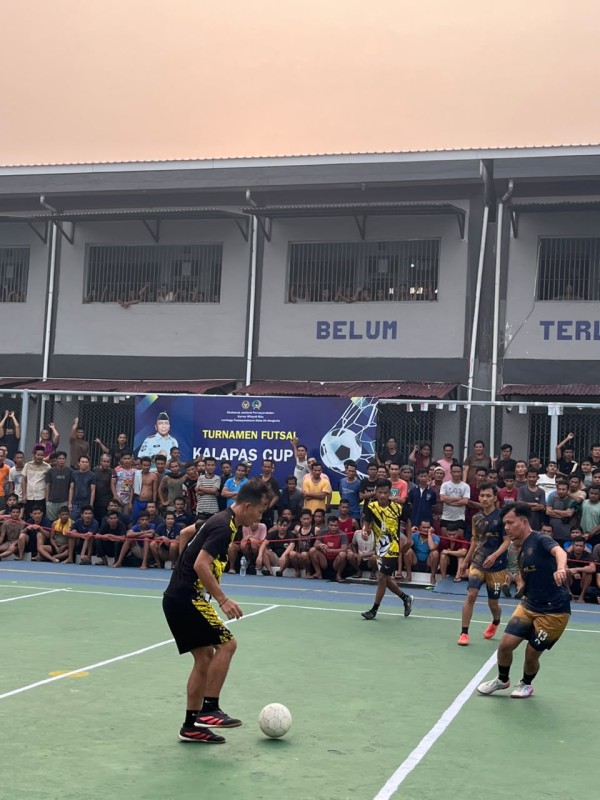 Turnamen Futsal Kalapas Cup, Residivis vs Elpali B Sebelas Gol Tersaji